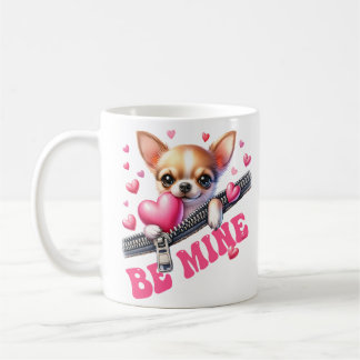 Sei meine Liebe Hund Chihuahua in Zipper Kaffeetasse