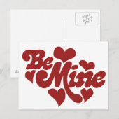 Sei meine Liebe Postkarte (Vorne/Hinten)