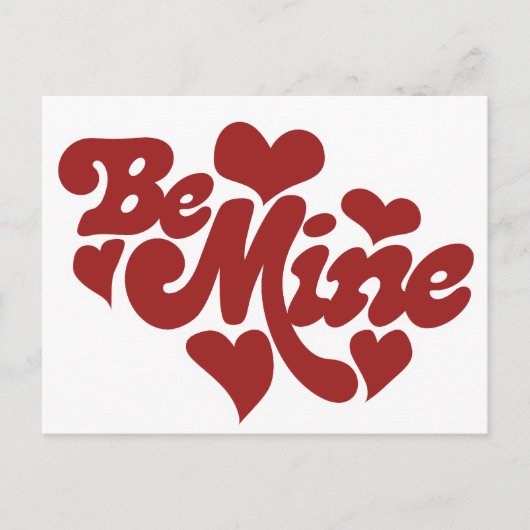 Sei meine Liebe Postkarte (Vorderseite)