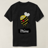 Sei meine Niedliche Funny Bee Bumblebee Honeybee V T-Shirt (Design vorne)