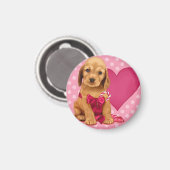 Sei meine Valentine Cocker Spaniel Magnet (Vorderseite/Rückseite)