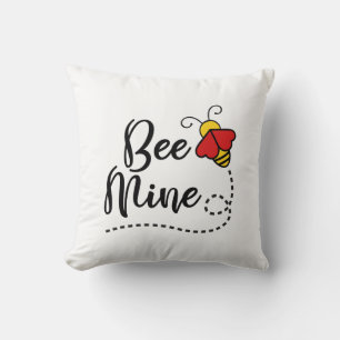 Sei meine Valentine Liebe Biene Kissen