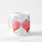 Sei meine Valentine-Tasse Kaffeetasse (Vorderseite Links)