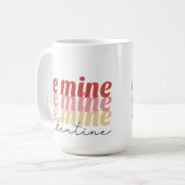 Sei meine Valentine-Tasse Kaffeetasse (Vorderseite Links)