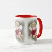 Sei meine Valentine-Tasse Tasse (VorderseiteRechts)
