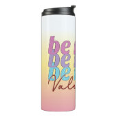 Sei meine Valentine-Tasse Thermosbecher (Nach links gedreht)