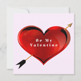 Sei-meine-Valentinskarte Mitteilungskarte
