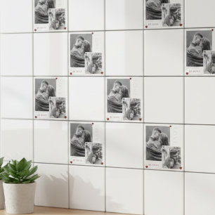 Sei meine Valentinstag Foto Liebe Fliese