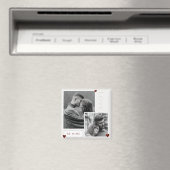 Sei meine Valentinstag Foto Liebe Magnet (In Situ (Geschirrspüler))