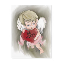 Sei meine Valentinstag Postkarte