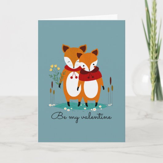 Sei meine Valentintagskarte Feiertagskarte (Vorderseite)