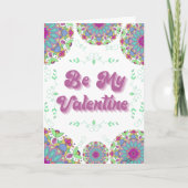 Sei meine Valentintagskarte Karte (Vorderseite)