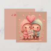 Sei meine Valentinuskarte (Vorne/Hinten)