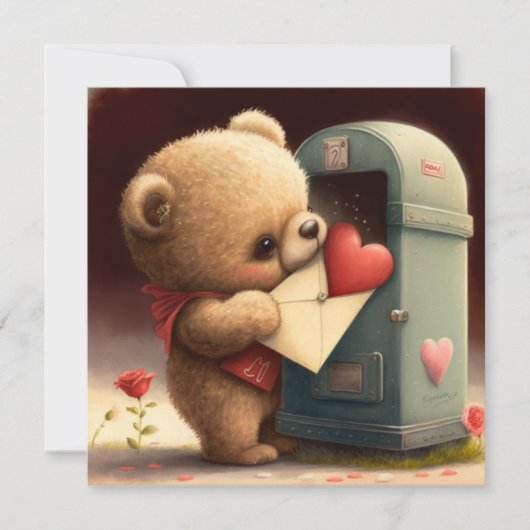 Sei meine Valentinuskarte Karte (Vorderseite)