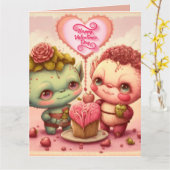 Sei meine Valentinuskarte Karte (Gelbe Blume)