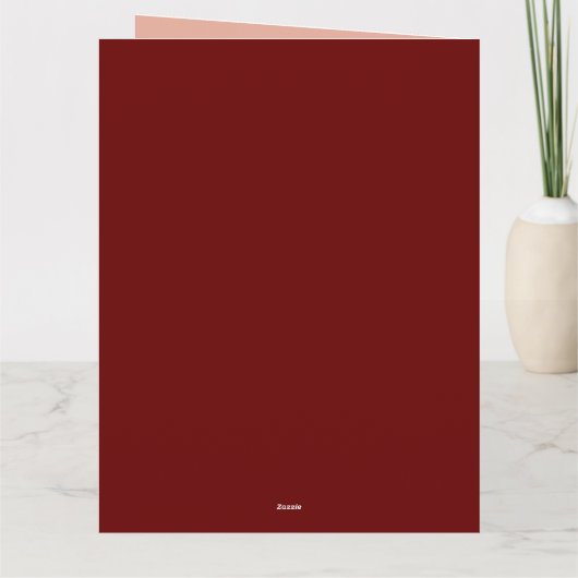 Sei meine Valentinuskarte Karte (Rückseite)