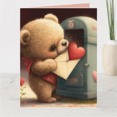 Sei meine Valentinuskarte Karte (Vorderseite)