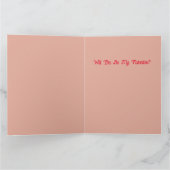 Sei meine Valentinuskarte Karte (Innenseite)