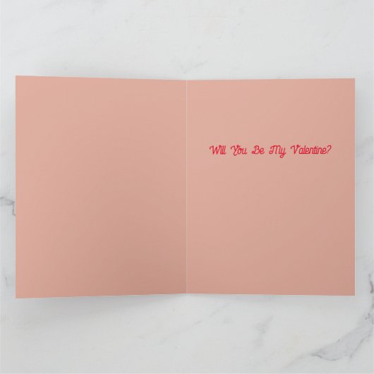 Sei meine Valentinuskarte Karte (Innenseite)