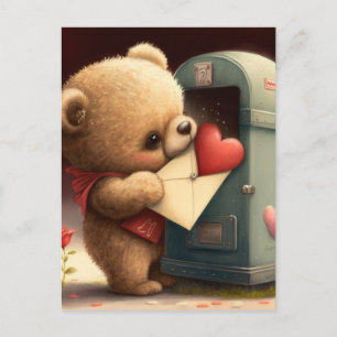 Sei meine Valentinuskarte Postkarte