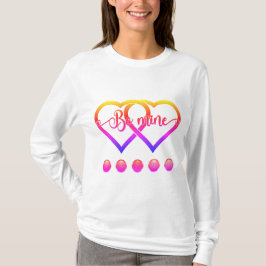 Sei meins. Hearts Valentins Liebe T-Shirt