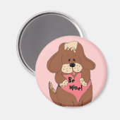 Sei meins! - Puppy Magnet (Vorderseite/Rückseite)