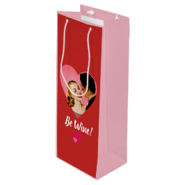 Sei meins! Sei Wein! Geschenktüte Für Weinflaschen