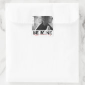Sei meins St Valentine Foto Aufkleber Custom | Pla (Tasche)