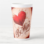 Sei Mine- Valentine's Milchtasse (Vorderseite)