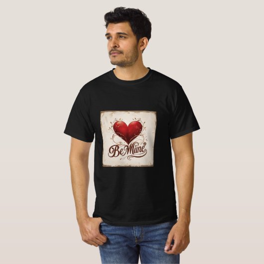 Sei Mine- Valentine's T-Shirt (Vorne ganz)