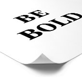 Sei Minimalistisches Poster (Ecke)