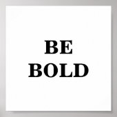 Sei Minimalistisches Poster (Vorne)