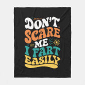 Sei mir egal, dass ich ein leicht lustiges Zitat F Fleecedecke (Vorderseite)