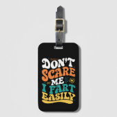 Sei mir egal, dass ich ein leicht lustiges Zitat F Gepäckanhänger (Vorderseite Vertikal)