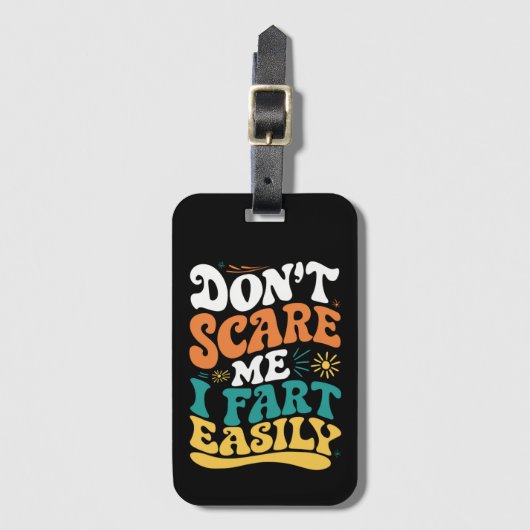 Sei mir egal, dass ich ein leicht lustiges Zitat F Gepäckanhänger (Vorderseite Vertikal)