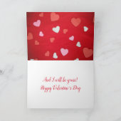 "Sei mir!" Karte (Innenseite)