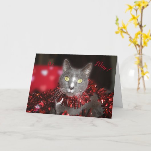 "Sei mir!" Karte (Gelbe Blume)