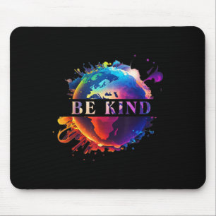 Sei mit dem Umweltschutz auf der Erde zufrieden Mousepad