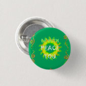 Sei mit dir Frieden Button (Vorne & Hinten)