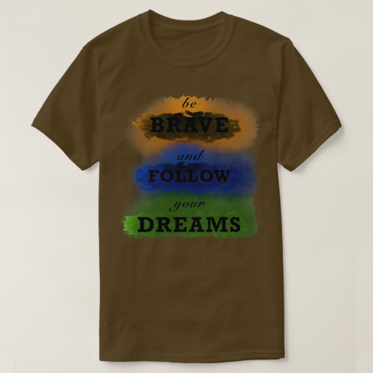 Sei mutig 1 T-Shirt (Design vorne)