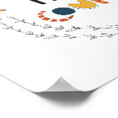 Sei mutig, habe Mut Fuchs Poster (Ecke)