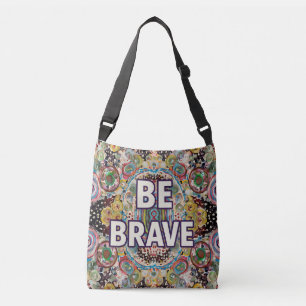 Sei Mutig Inspirations-Tasche – Farbdesign Tragetaschen Mit Langen Trägern