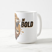 Sei mutig kaffeetasse (VorderseiteRechts)