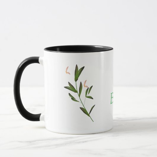 "Sei Mutig" Keramik-Tasse Tasse (Links)