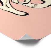 Sei mutig, sei du: Sei einfach du selbst - Motivie Poster (Ecke)