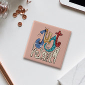 Sei mutig, sei du: Sei nur du selbst. Button