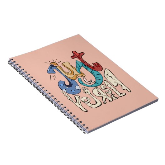 Sei mutig, sei du: Sei nur du selbst. Notizblock (Rechte Seite)