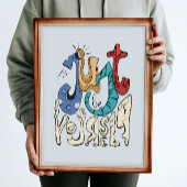 Sei mutig, sei du: Sei nur du selbst - Selbst-Lieb Poster