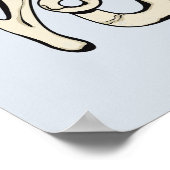 Sei mutig, sei du: Sei nur du selbst - Selbst-Lieb Poster (Ecke)