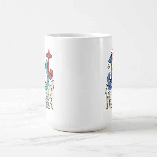 Sei mutig, sei du: Sei nur du selbst. Verwandlungstasse (Zentrum)